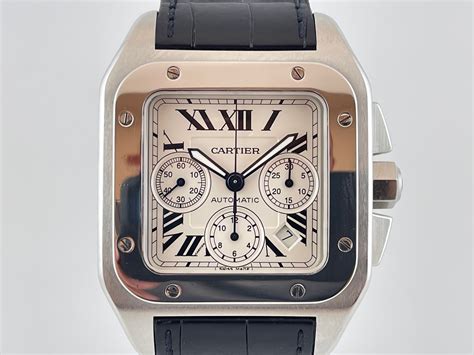 cartier santos 100 2740|cartier santos 100 price uk.